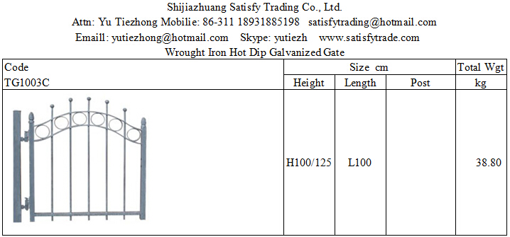 Steel Gate-TG1003C