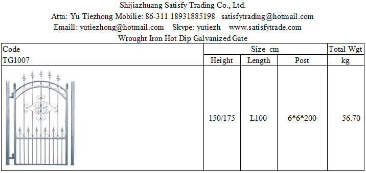 Steel Gate-TG1007