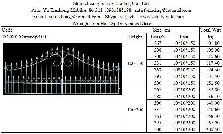 Steel Gate-TG2001