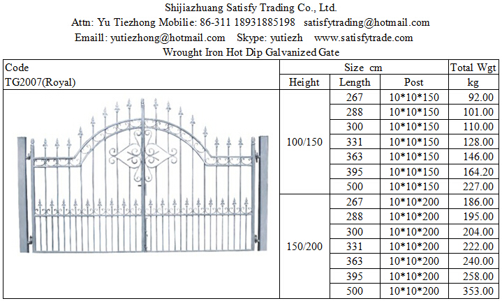 Steel Gate-TG2007