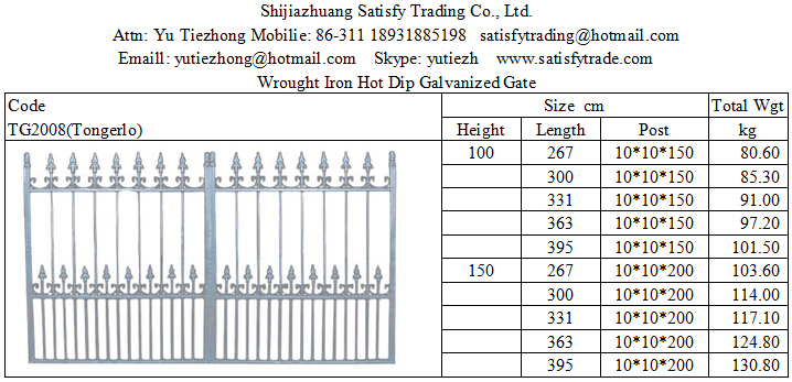 Steel Gate-TG2008