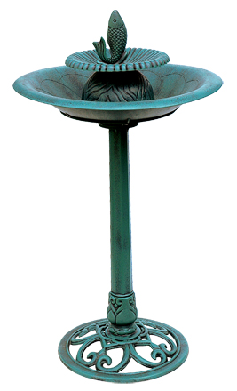 Plastic Bird Bath-B039